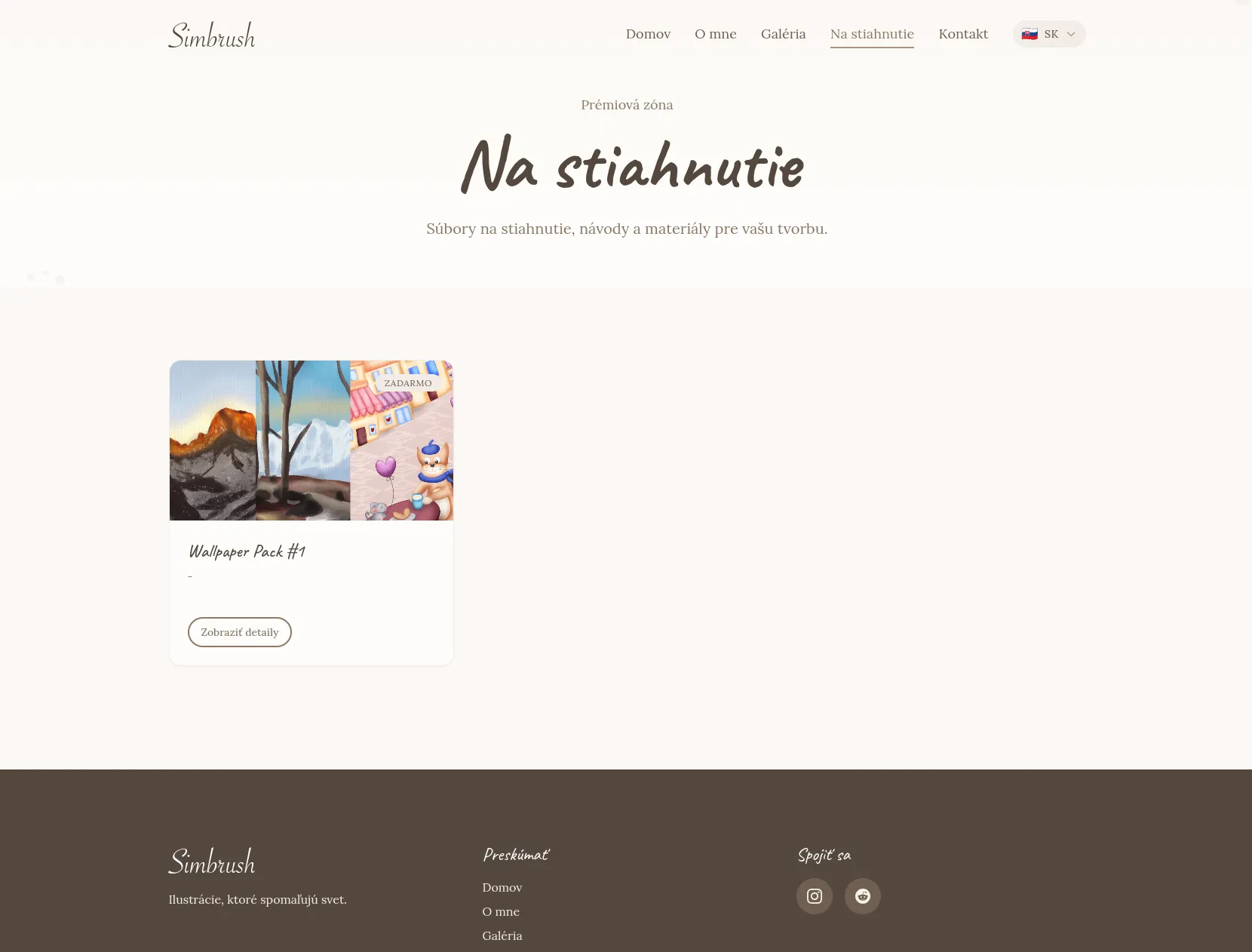 Simbrush prémiová zóna